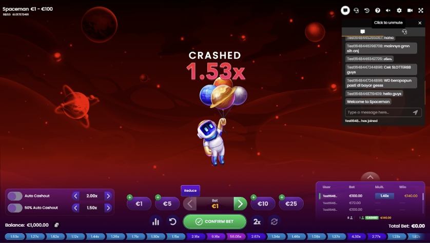 Spaceman Evaluation (2025) - RTP & Free Spin