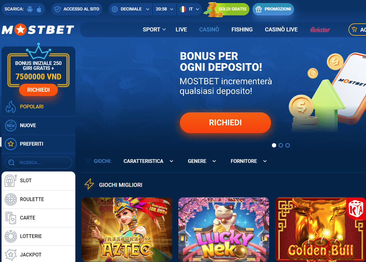 MostBet Promosyon Kodu