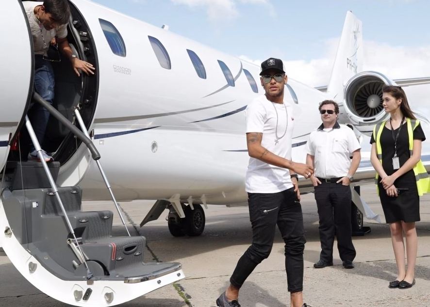 Footballers with the Most Luxurious Private Jets