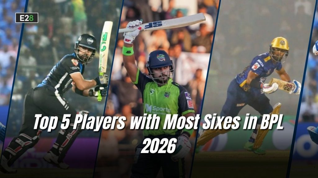 Most Sixes in BPL 2026