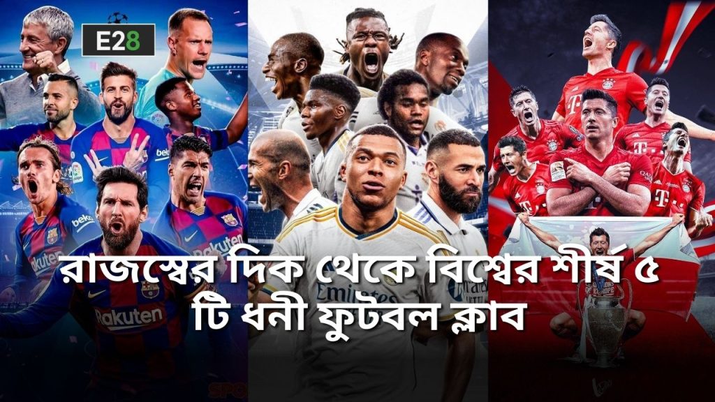 Richest Football Clubs in the World by Revenue